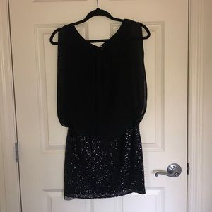 Black sparkly dress